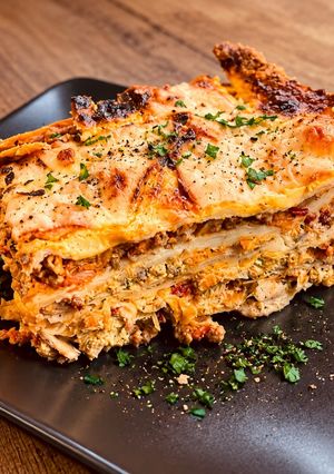 Kelkáposztás rakott tortilla recept fotója