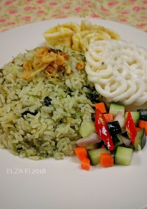 Foto resep Nasi Goreng Hijau Teri
