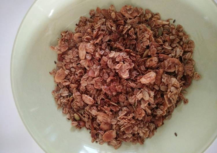 Easiest Way to Make Perfect Best Granola Ever!