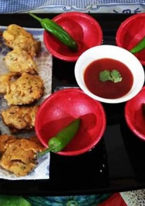 A picture of Chees pakora.