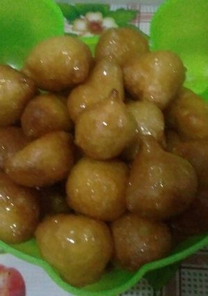 صورة لوصفة زلابية او لقمة القاضي