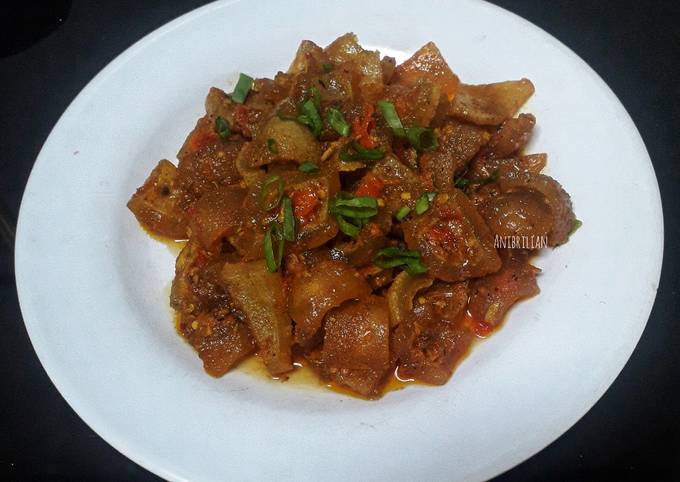 Sambal kikil berempah