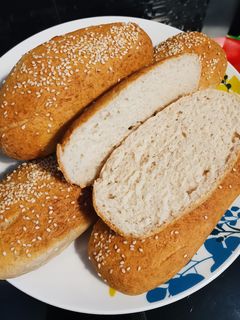 Hot dog zsemle gluténmentesen recept fotója