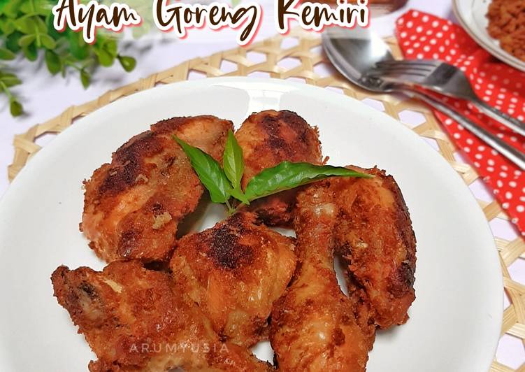 Resep Ayam Goreng Kemiri yang Lezat Sekali