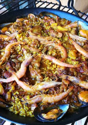 Una foto de Paella mixta