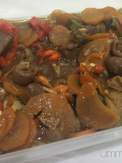 Foto resep Semur Pedas Jantung Ayam