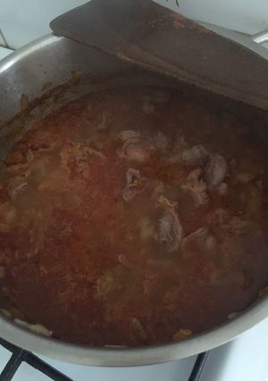 Zúzapörkölt recept fotója