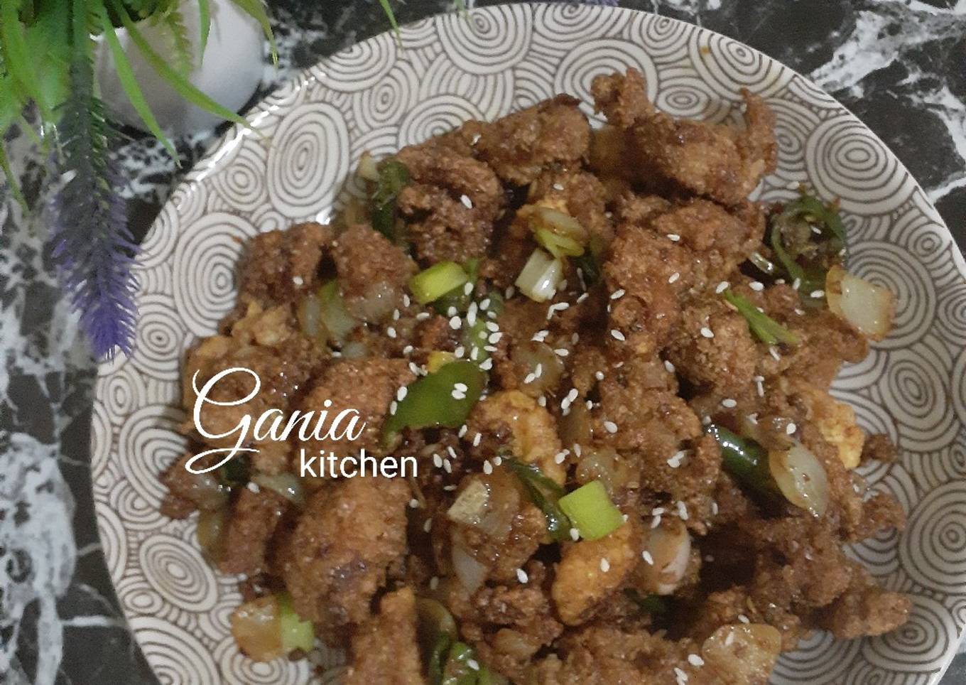 Ayam Popcorn Sambal Manis