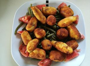 Foto principal de Croquetas de puré Maggi y jamón