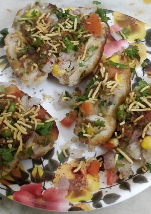 A picture of Potatoes bread kabab.