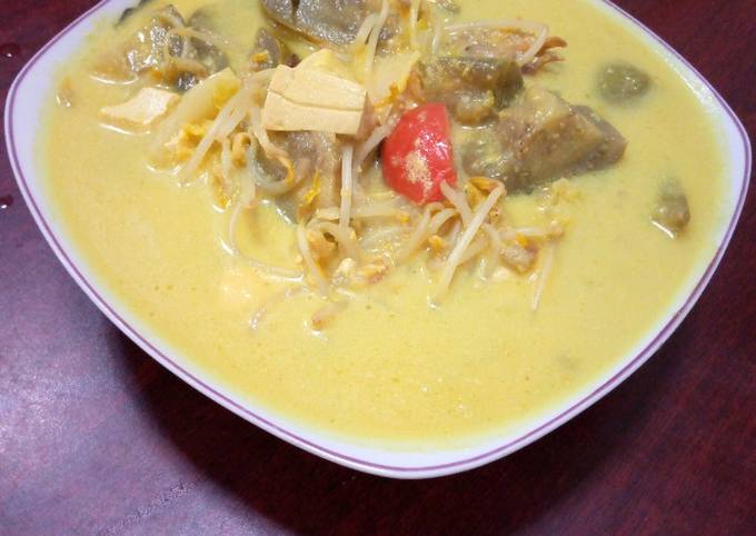 Resep Sayur Lodeh Kuah Kuning Oleh Atikah Hafni Cookpad