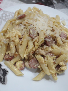 Una foto de Pasta al huevo