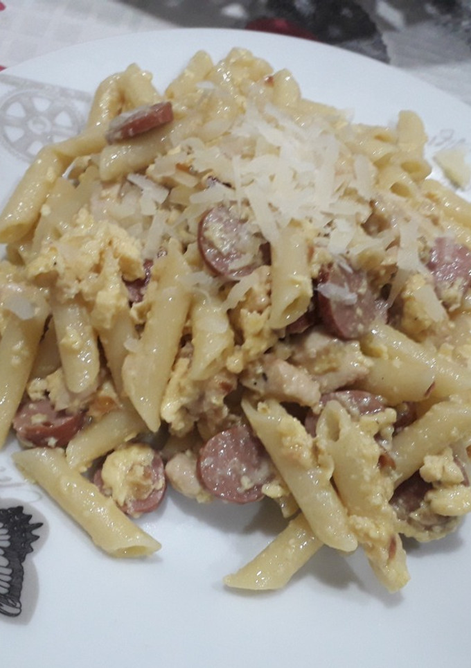 Una foto de Pasta al huevo