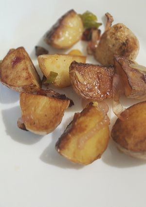 Una foto de Papas de fuego cubanizada