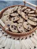 Galletas de avena con chocolate, sin azúcar, sin huevo