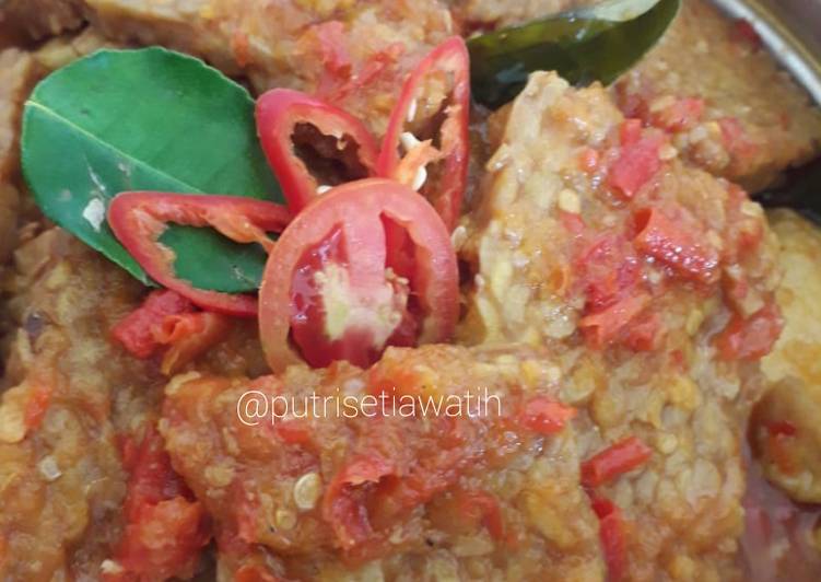 Tahu tempe balado (masakan sederhana) ????