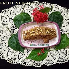 A picture of Gujarati Dryfruit Sukhdi.