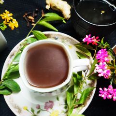 A picture of Herbal Jaggery Tea.
