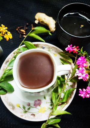 A picture of Herbal Jaggery Tea.