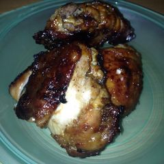 Grilled Chicken Glazed with Honey A picture of Grilled Chicken Glazed with Honey.