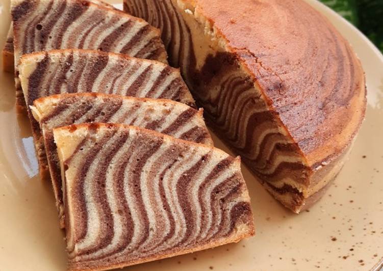 Resep Tiger Cake a.k.a Bolu Macan Bangka Anti Gagal