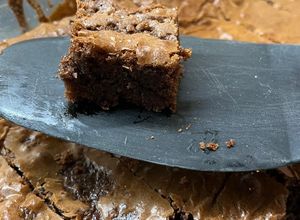 Una foto de Brownie de Chocolate