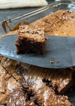Una foto de Brownie de Chocolate