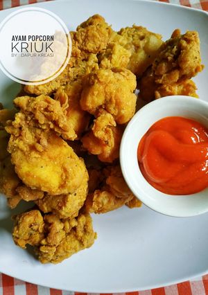 Foto resep Resep Ayam Popcorn Kriuk