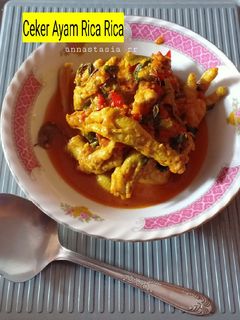 Foto resep Ceker Ayam Rica Rica