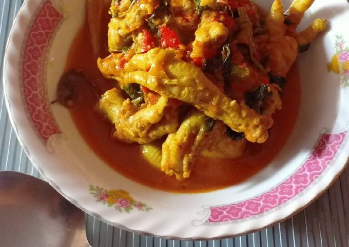 Ceker Ayam Rica Rica