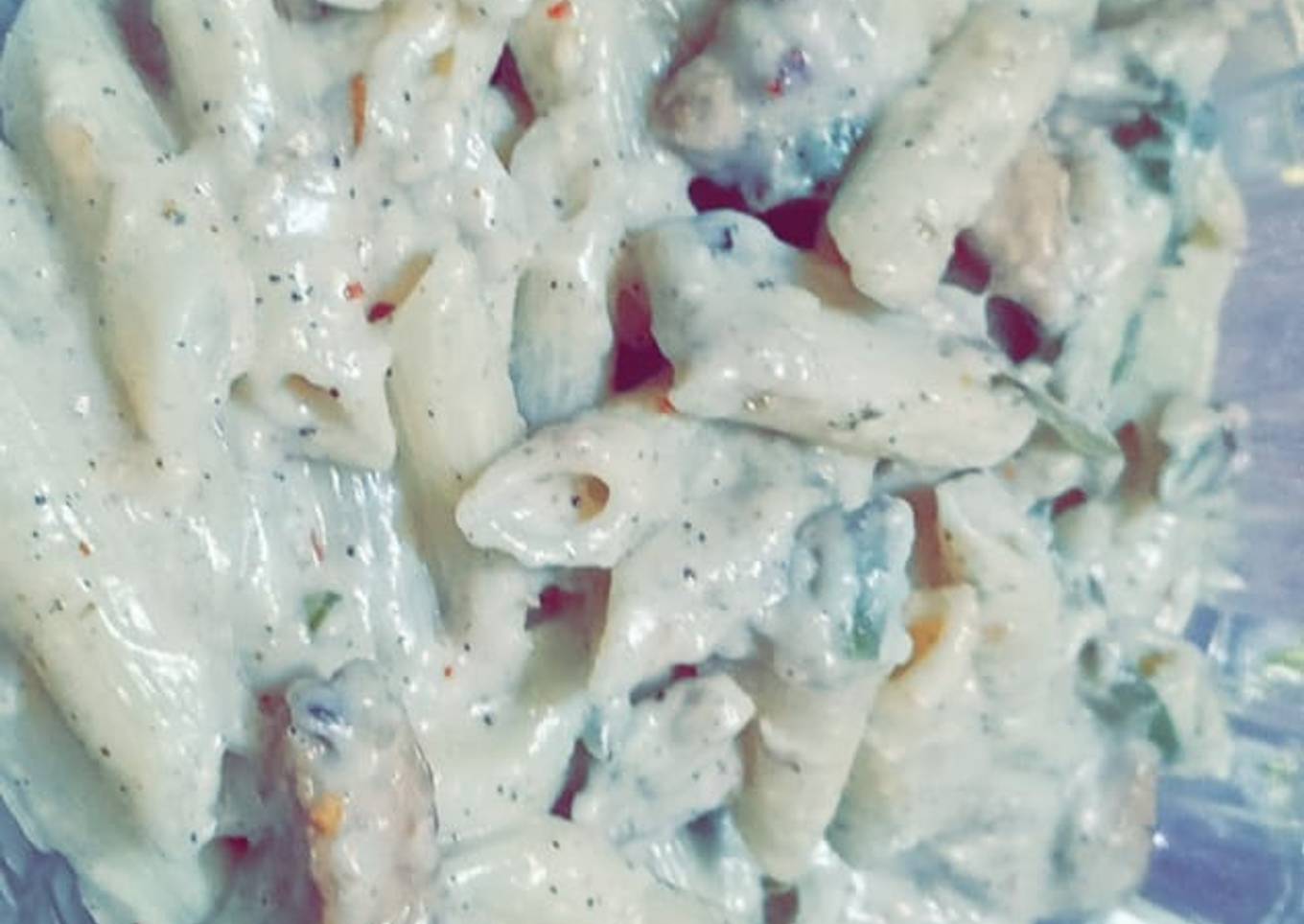 White sauce pasta