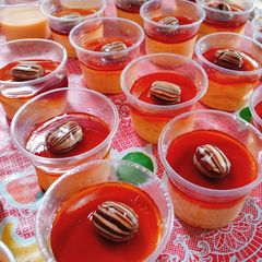 A picture of Leche Flan in Cup.