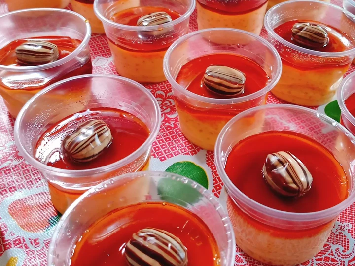 Easy Steps to Prepare Leche Flan in Cup the So Delicious You can take Joss in your mouth