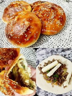 صورة لوصفة فطائر البرغر 🍔