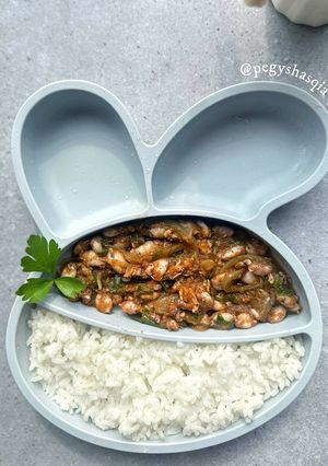 Foto resep Baby Cumi Saus Tomat (Kids Friendly)