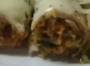 Una foto de Canelones de carne