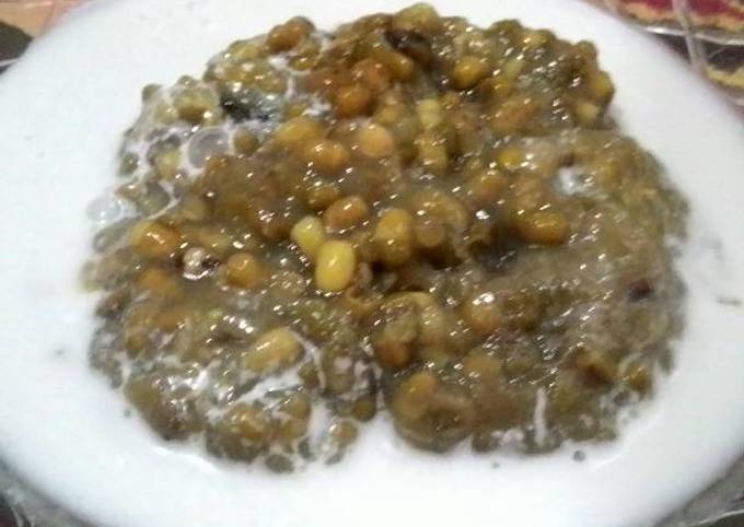 Burjo (bubur kacang hijau)