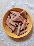 Triangulitos de harina integral y queso de búfala 🐃 Bizcochitos materos integrales 🧉Materitos 🧉