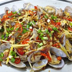 A picture of Steam Clam 蒸蚌壳.