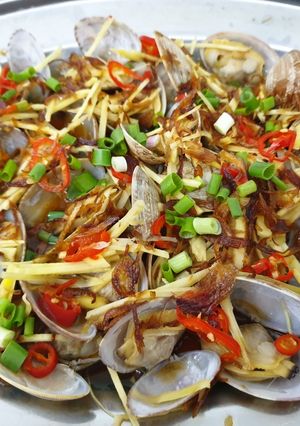A picture of Steam Clam 蒸蚌壳.
