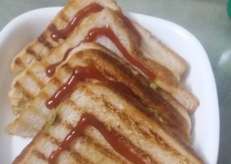 How to Prepare Award-winning Creamy Bread Sandwich