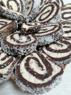 Kókusztekercs recept fotója