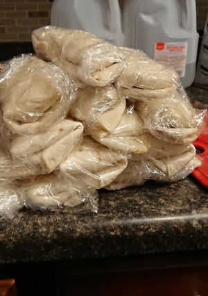 A picture of Slow Roasted Beef Brisket Burritos.