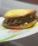 Sándwich de pan nube