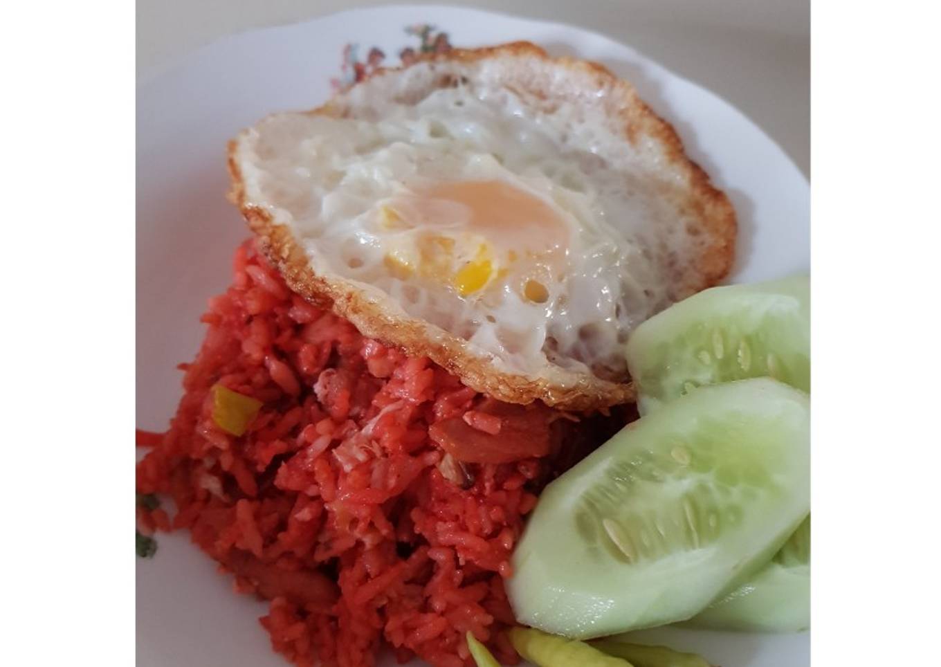 Nasi goreng merah makassar
