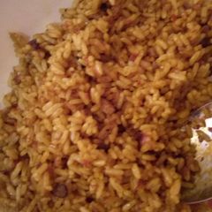 Native joloff rice A picture of Native joloff rice.