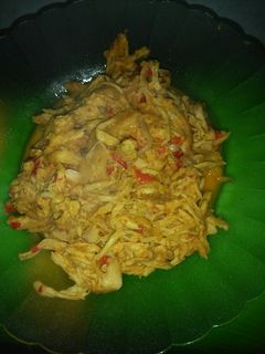 Foto resep Rendang ayam suwir