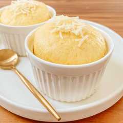 A picture of Steamed Cheesecake No Mixer No Ribet.