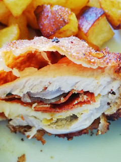 Töltött rántott hús recept fotója