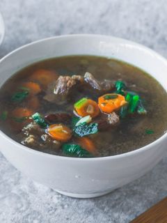 Foto resep Resep Sup Daging Kacang Merah